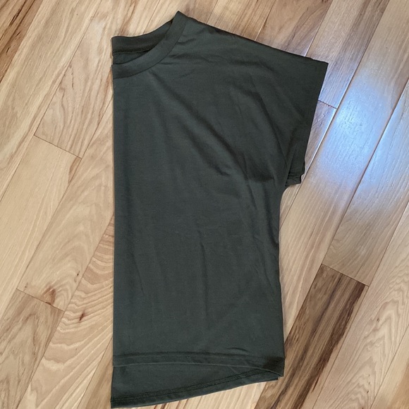 Batwing Sleeve Tee With Drawstring Waist Pants - Picture 6 of 7